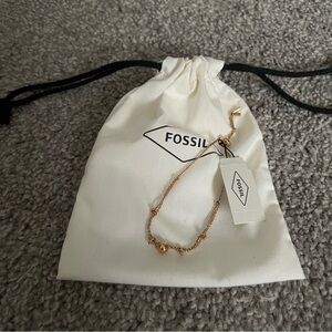 Fossil Slider Double Layer Bracelet